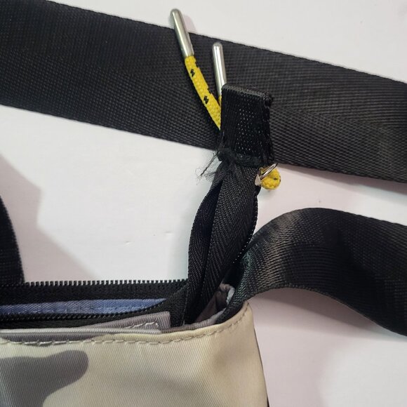 Nautica Satchel Bag Black and White Camo - Picture 11 of 12